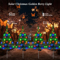 4pcs Sets Of Solar Christmas Tree Lights, Holiday Decorations, Outdoor Courtyards, Gardens, Lawns, Path Lights