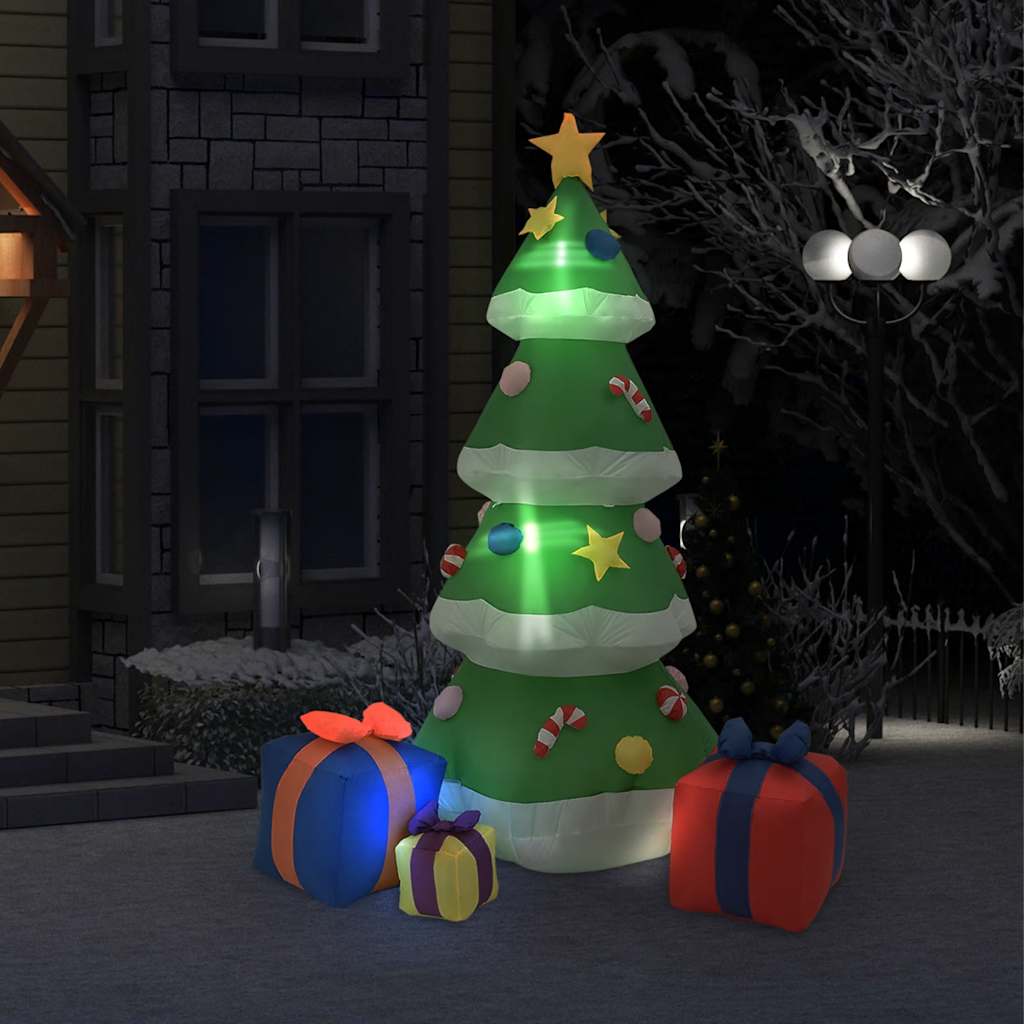 Vidaxl Christmas decoration inflatable Christmas tree LED indoor outdoor 240 cm